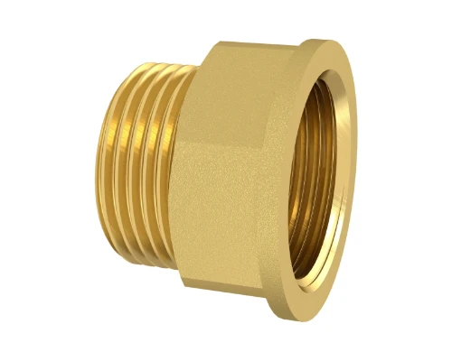Brassline messing nippel MF 3/8 x 3/8 (zak 10st) - prijs per stuk - enkel geschikt voor water 831505