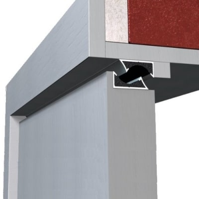 Renson Discreet deurrooster - Invisido - breedte: 830mm - wit RAL9010 8324