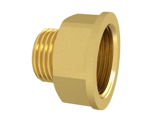 Brassline messing verloop mof FM 3/4 x 3/8 (zak 10st) - prijs per stuk - enkel geschikt voor water 833522