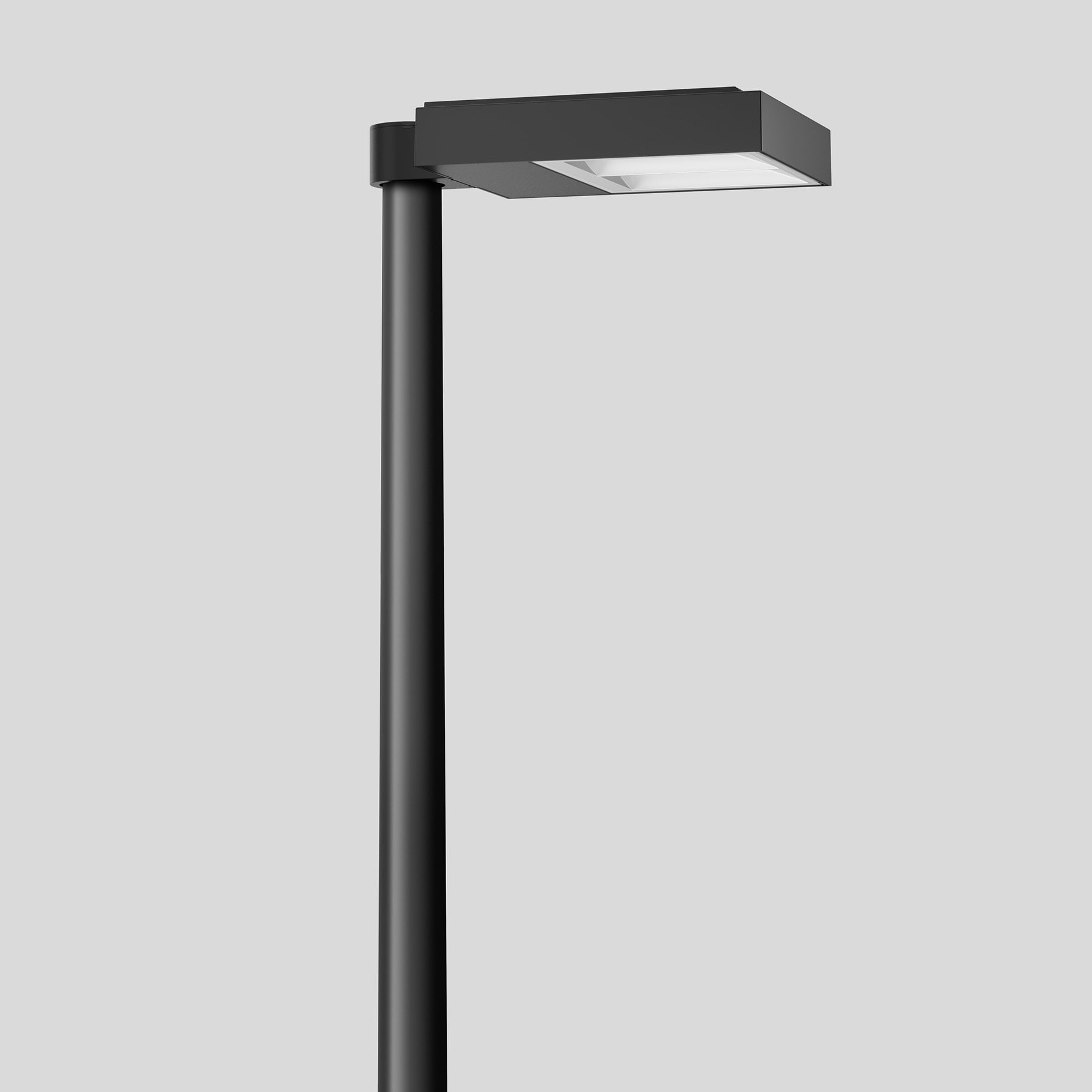 BEGA Mastopzet LED 68W 3000K 9336lm grafiet asymmetrisch IP 66 84586K3
