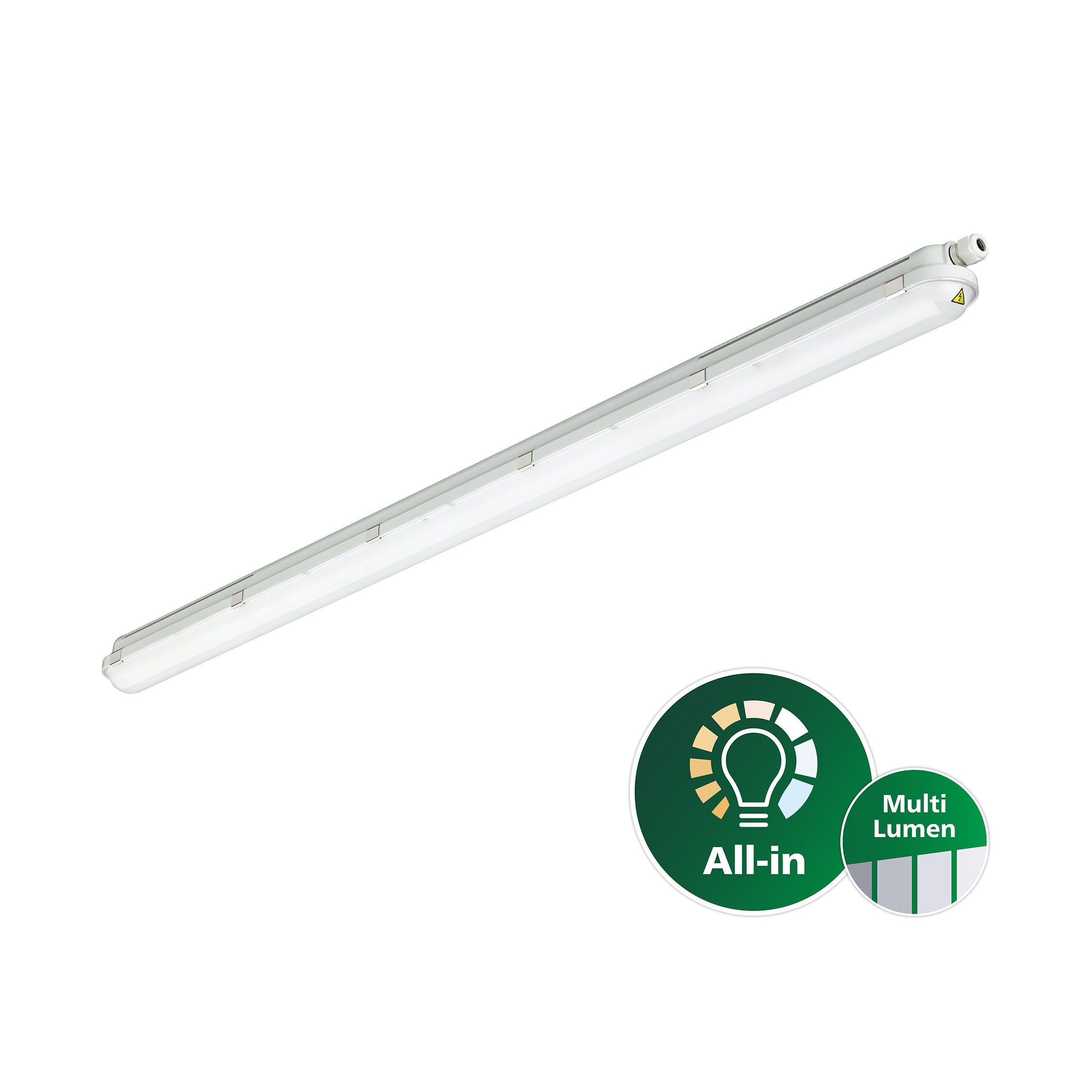 Philips Lighting CoreLine waterproof WT120C G3 All-in L1500 840 Summetrisch IP66 IK08 8721103333476