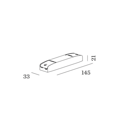 WEVER & DUCRE DRIVER 350mA 14W 2.5-42V DALI-2 / PUSH DIM IP20 220-240VAC PRESET DIP 90243501