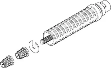 DORNBRACHT Bovendeel rechtssluitend 1/2" 9090031430090