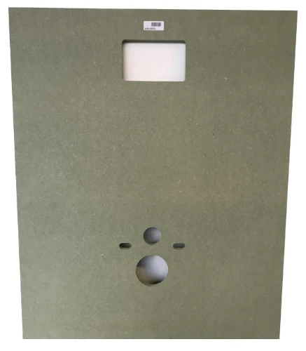 MDF vochtwerende afwerkplaat voor Geberit inbouwelement 1200 x 1000 x 15 mm 930572