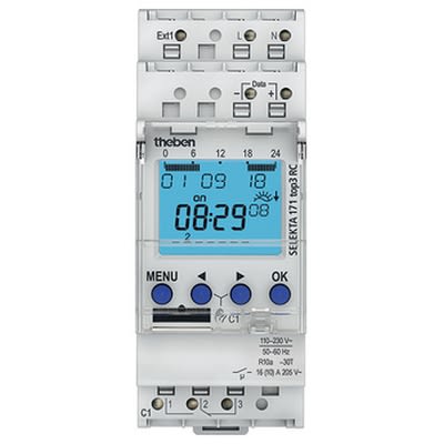 THEBEN Digitale astronomische klok 230V 50-60HZ 1CO 16A 9732