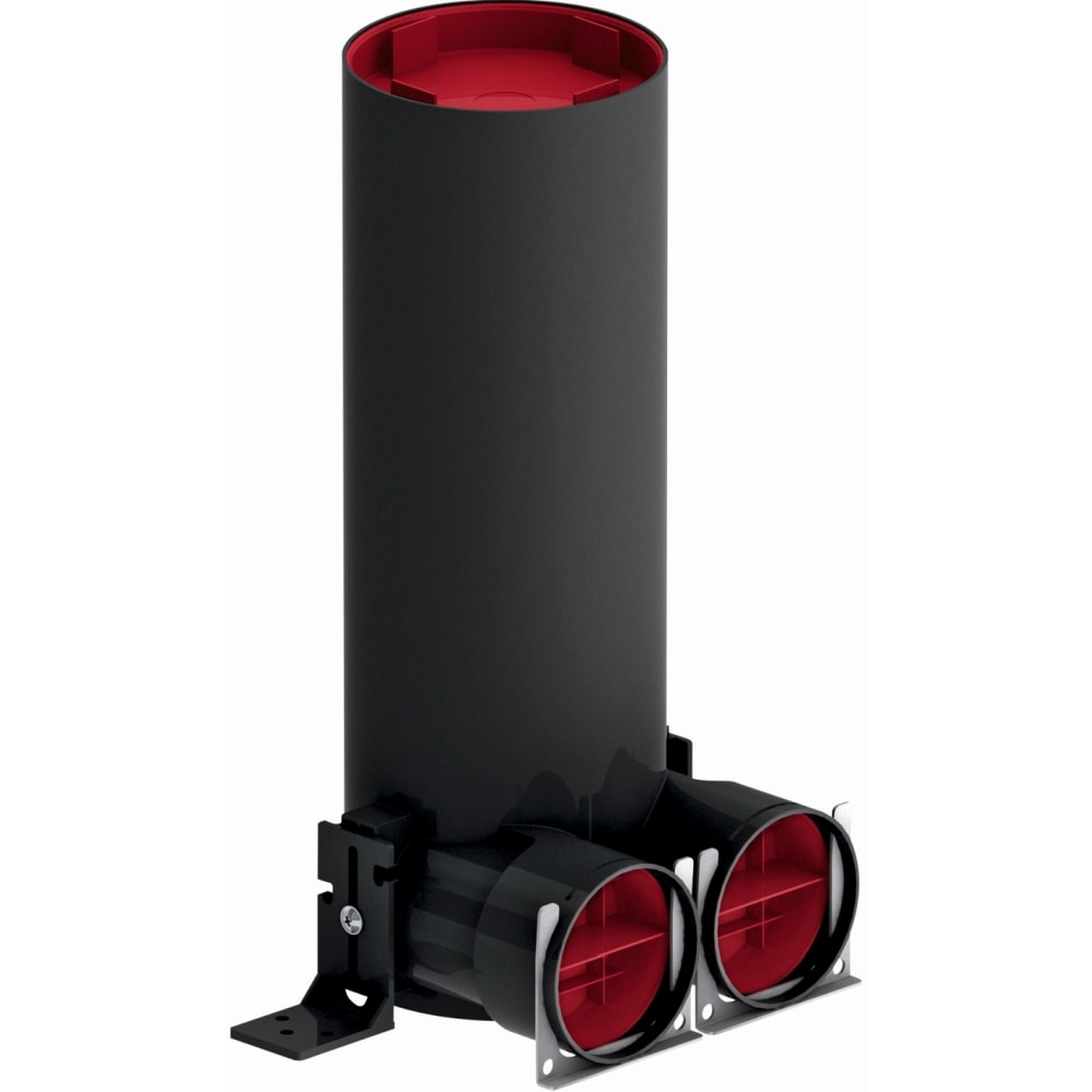 ZEHNDER ComfoTube 75 plenum TVA-P kunststof DN125/2xDN75 L300mm zijaansluiting 990326125