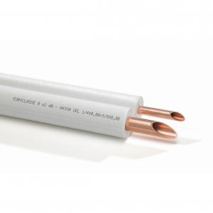 61 AIRCO TOEBEHOREN Koelleiding geïsoleerd CUPEX-3520 - rol 20m - 3/8-5/8 - wanddikte 0