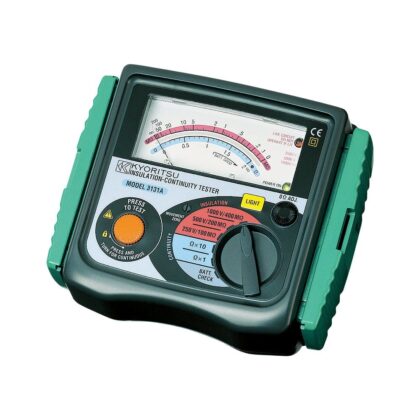 KYORITSU 3131A Analoge isolatiemeter / continuïteitsmeter 250/500/1000V tot 400MOhm A11004215