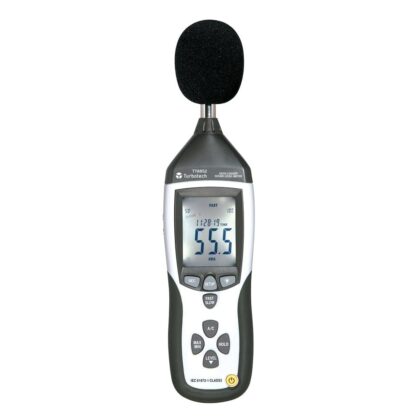 Turbotech Decibelmeter 30-130dB analoge uitgang met loggerfunctie / software A91030060