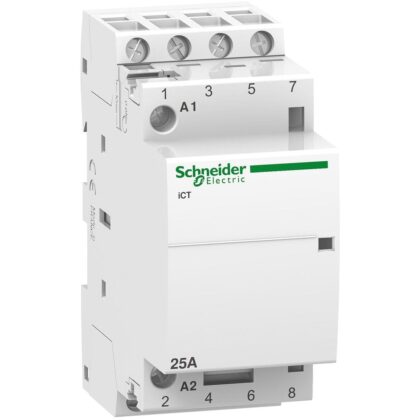 Schneider Distribution Vermogenscontactor 25A - 4P - 24V - AUTO - 4NO A9C20134