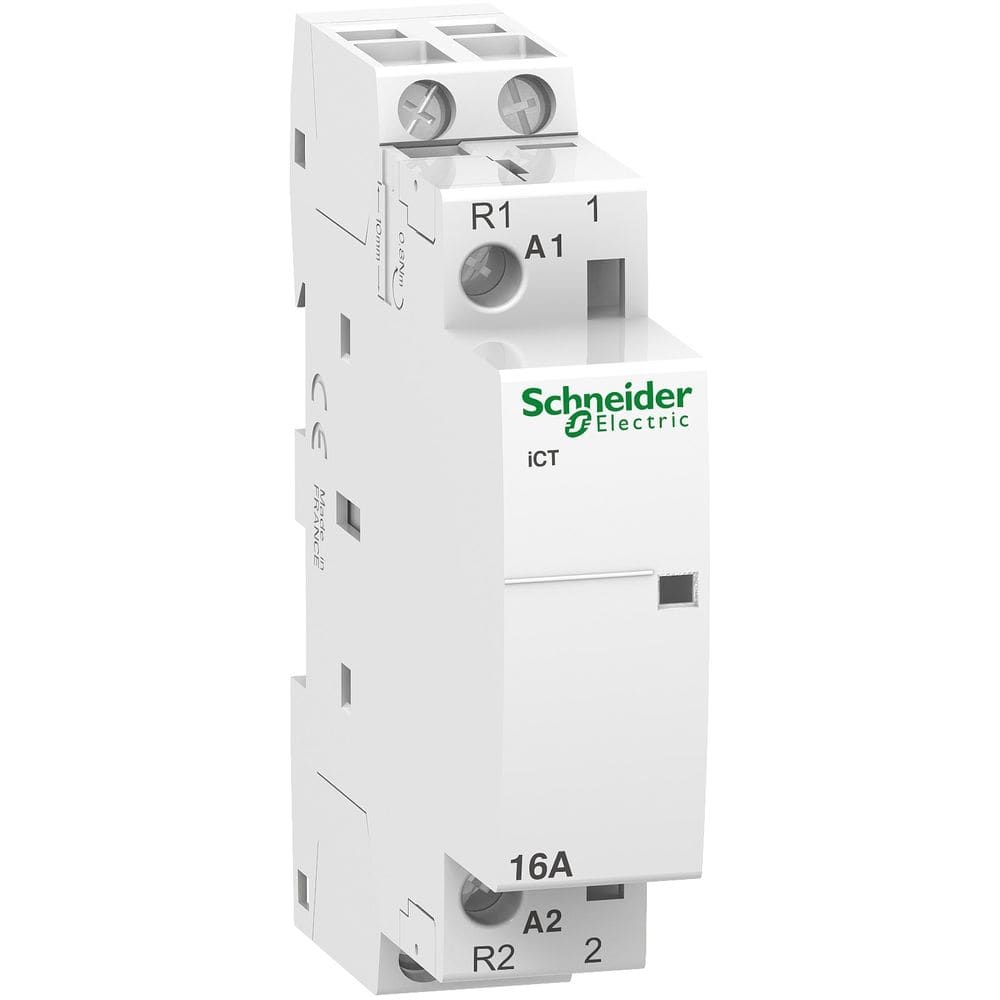 Schneider Distribution Vermogenscontactor 16A - 2P - 230V - AUTO - 1NO/1NG A9C22715