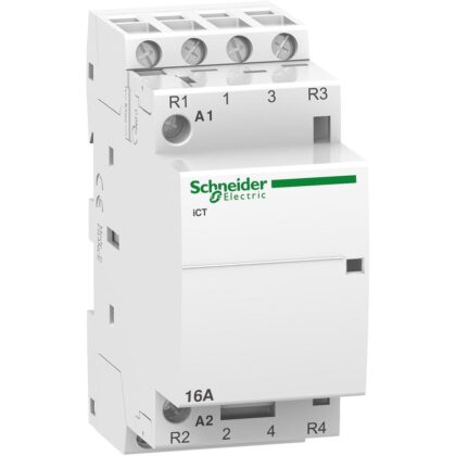 Schneider Distribution Vermogenscontactor 16A - 4P - 230V - AUTO - 2NO/2NG A9C22818