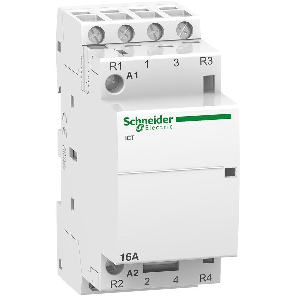 Schneider Distribution Vermogenscontactor 16A - 4P - 230V - AUTO - 2NO/2NG A9C22818