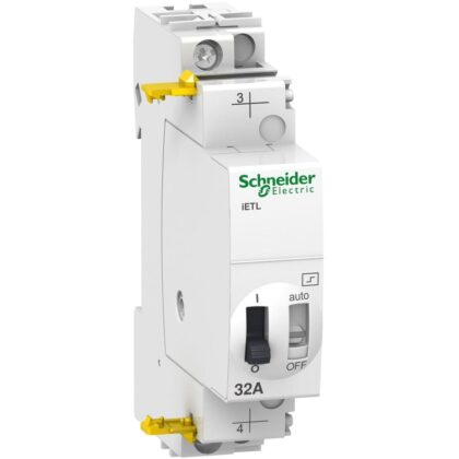 Schneider Distribution Uitbreiding teleruptor iETL 32A 1NO230Vac 50-60Hz 110Vdc A9C32836