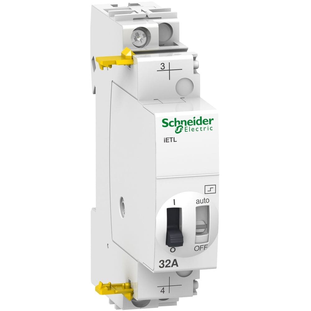 Schneider Distribution Uitbreiding teleruptor iETL 32A 1NO230Vac 50-60Hz 110Vdc A9C32836