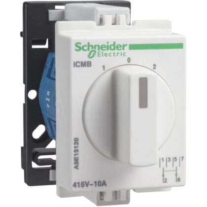 Schneider Distribution 2-polige schakelaar iCMB 10 A 2P U 415V CA A9E15120