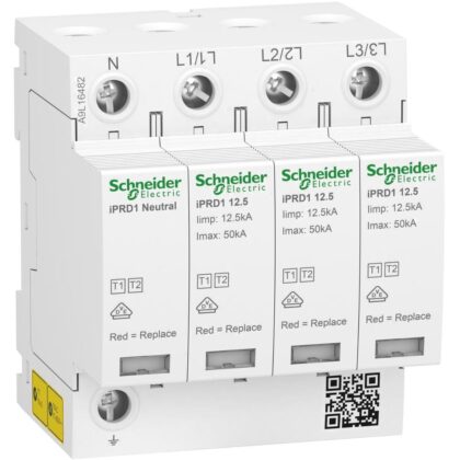 Schneider Distribution Acti9 iPRD1 12.5r 3PN 350V SPD A9L16482