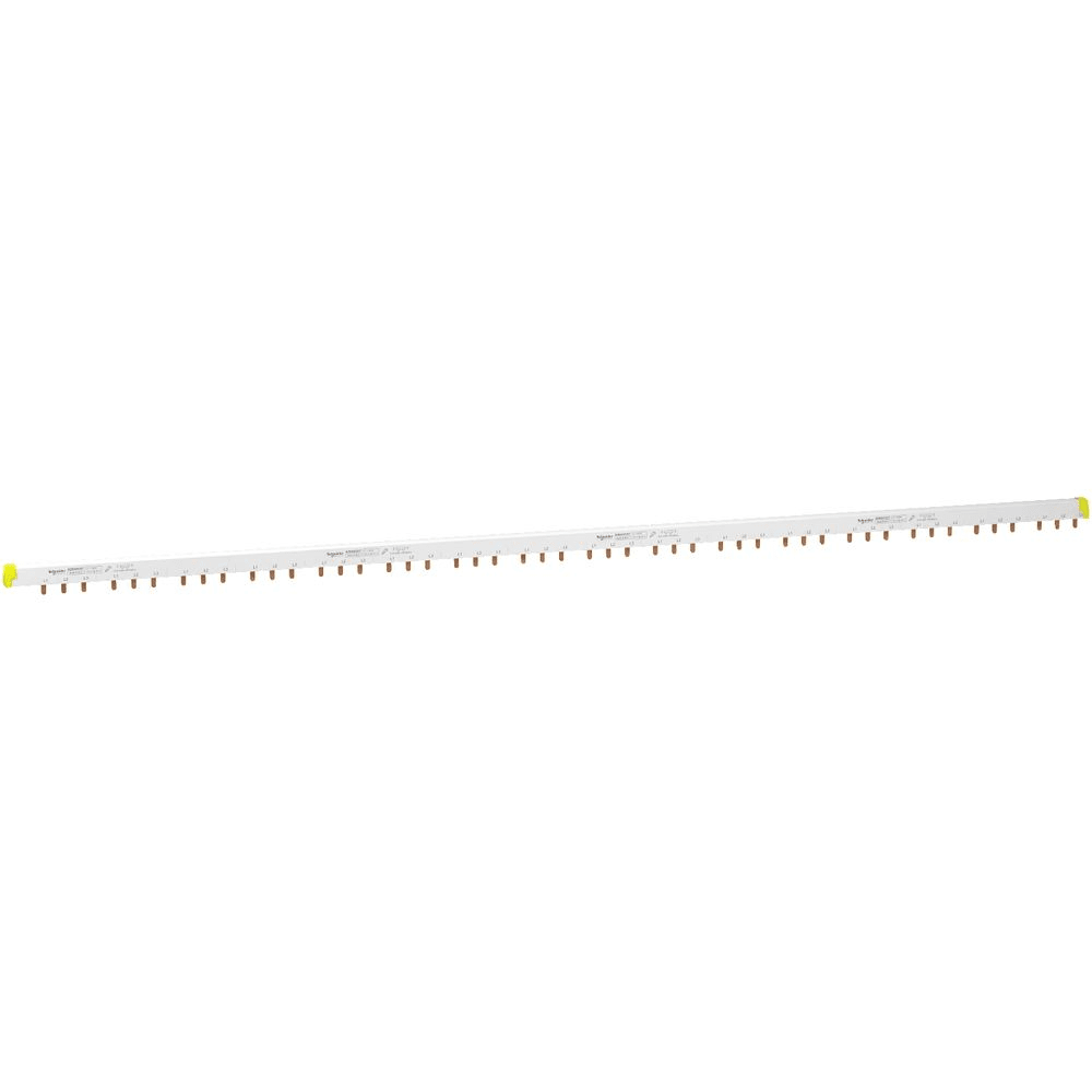 Schneider Distribution combinatierail - gemakkelijk te snijden - Acti 9 3 polen + AUX 57 modules 100A A9XAH357