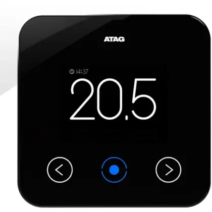 Atag One klokthermostaat - zwart - exclusief boiler connection unit AAONE00U