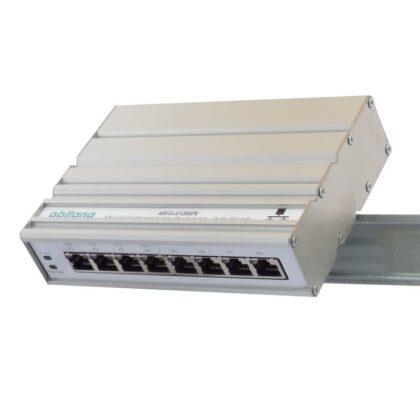 ABITANA Gigabit Switch4P+4P POE+- DINRAIL MOUNT ABI-EL4108SPE