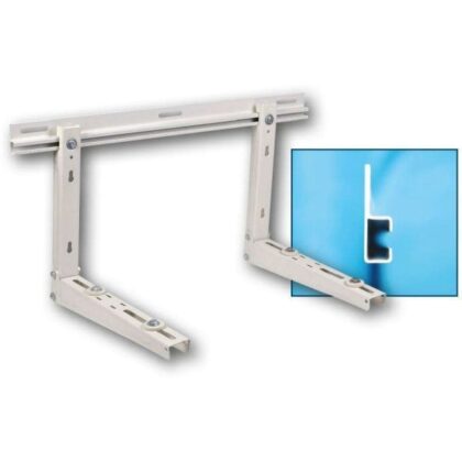 Linum Montagekonzole gelakt+traverse U-PROFIEL SBU01 60+60kg 450x400x850mm = LAC-611 ALX-6010-000