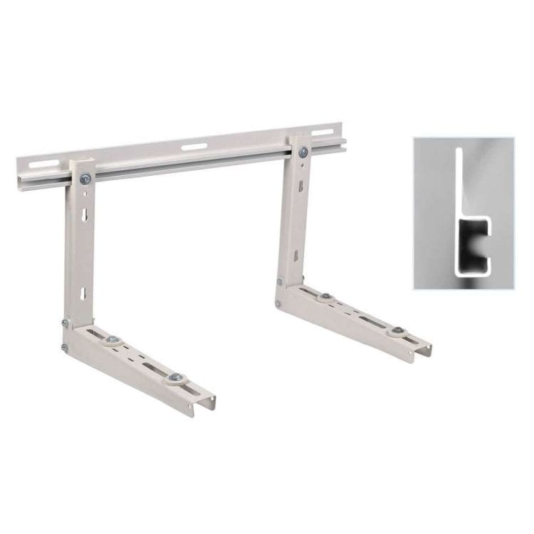 Linum Muurkonzole - gelakt - draagkracht 60+60kg - Afmetingen : 530x400x850 = LAC-613 ALX-6011-306
