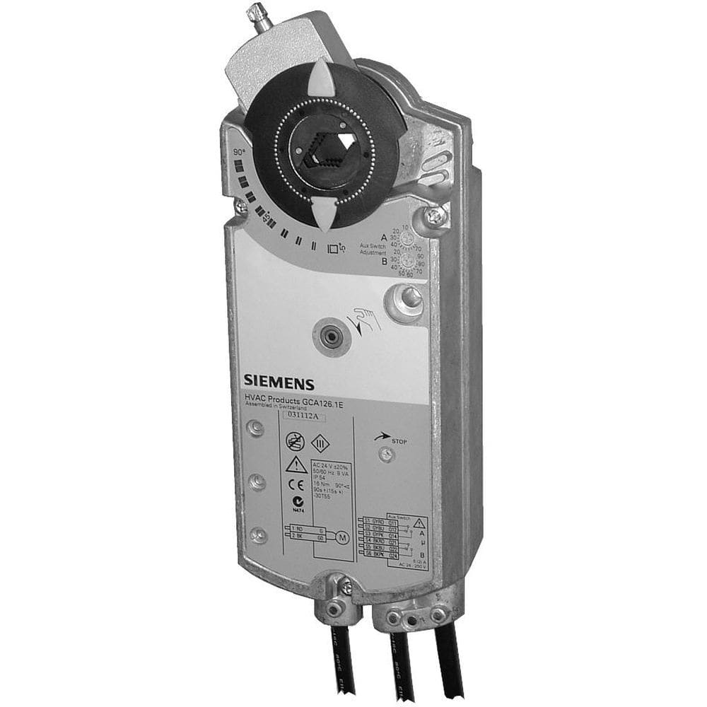 SIEMENS GCA161.1E - Luchtklepaandrijving AC/DC 24 V / 0..10 V