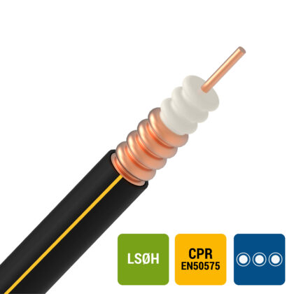 DIVERSE KABELS Coax LS0H FRNC14 14mm binnen 5080m 75 ohm Telenet Voo Cca s1d2a1 C0AXTVIN14-CCA B 500