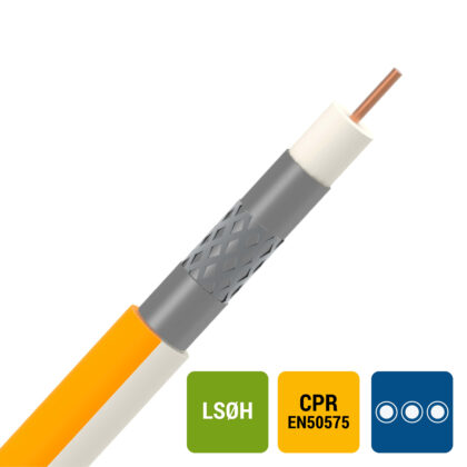 DIVERSE KABELS Coax LS0H FRNC6 TRI6 7mm binnen