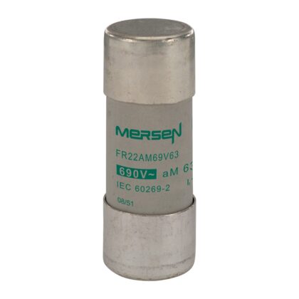Mersen Cylindrische zekering FR 22x58 aM 63A 690V C215650