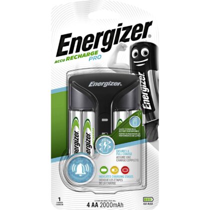 Energizer Batterijlader Accu Recharge Pro + 4x AA 2000mAh CHARGEINT