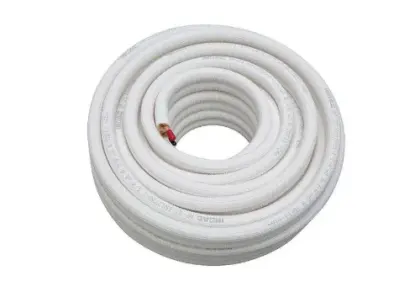 Inoac CU geisoleerde koperleiding (rollengte 20m) 1/4 + 3/8 - brandklasse B-S1-D0 - prijs per rol CIN-2202