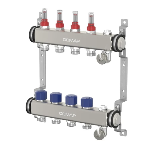 Comap UFH inox vloerverwarmingscollector 4/4 - 11 x EK3/4 CP311211001