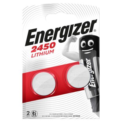 Energizer Batterij knoopcel Lithium 3V CR2450 - blister 2 stuks CR2450/2
