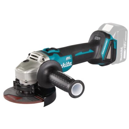 Makita Accu haakse slijper 125mm LXT 18V  (zonder accu's en lader) in kartonnen doos DGA506Z
