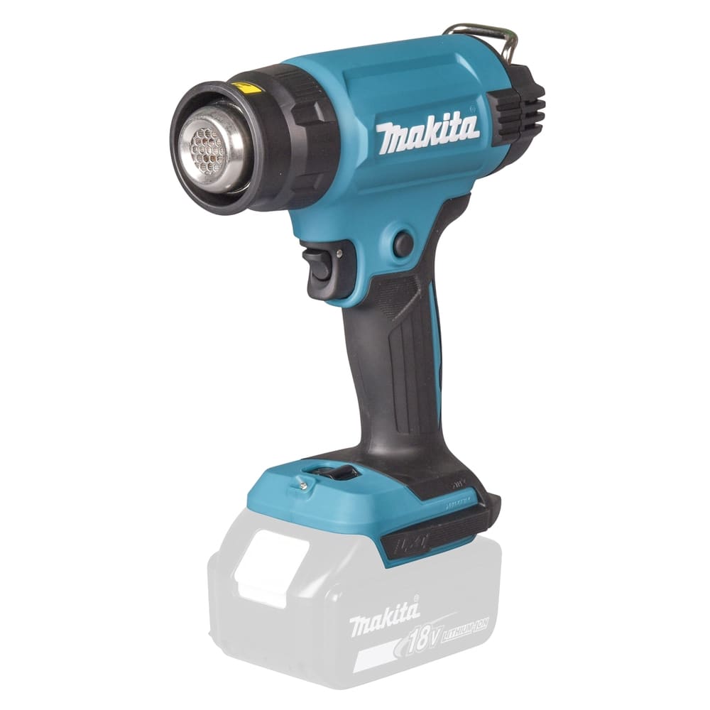 Makita Heteluchtpistool 18 V met regelbare temperatuur en extra accessoires in Makpac DHG181ZJ