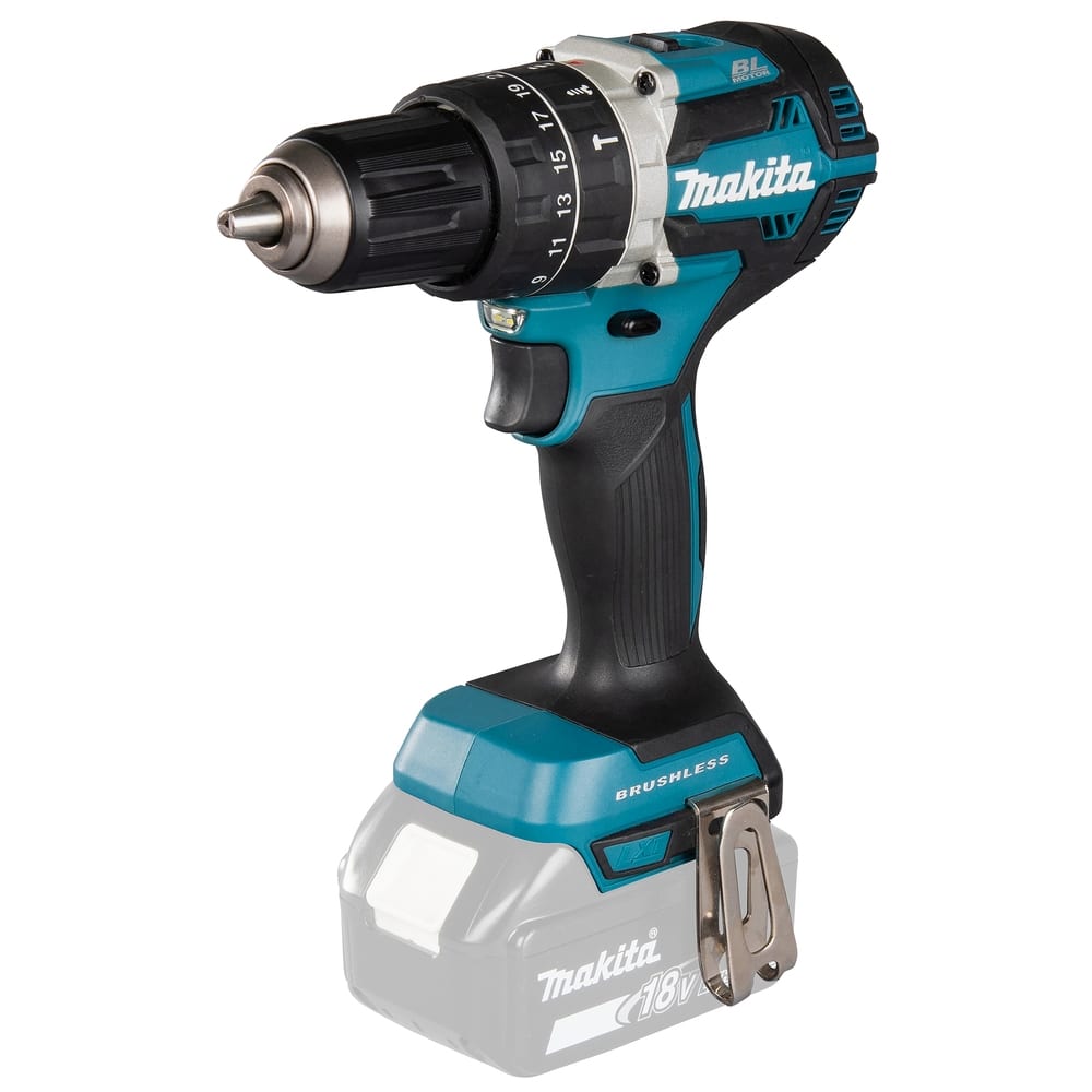Makita Accu klopboor- en schroefmachine 13mm LXT 18V + Makpac (zonder accu's en lader) DHP484ZJ