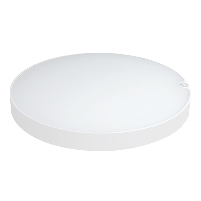 TECHNOLUX Disc LED 32cm 10-14-18-22W 3000K+PIR+nood wit DISC22PS3W-PIREM