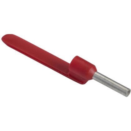 Schneider Automation Aangegoten draadhulsje markeringshouder - formaat middellang - 1 mm² - rood DZ5CA010
