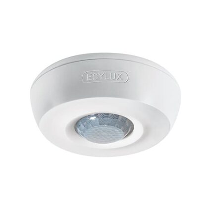 Esylux Aanwezigheidssensor met 360° detectiehoek en voor plafondmontage   Bereik tot 8 EB10430435