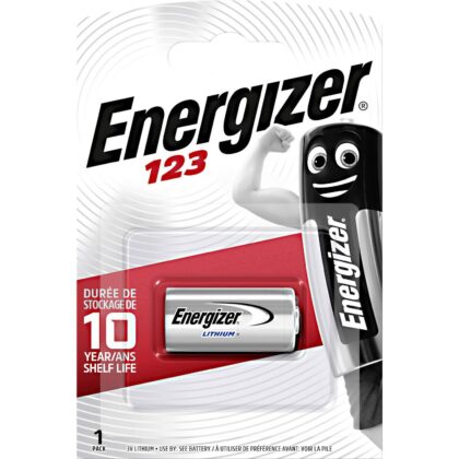 Energizer Batterij Lithium 3V 123 - blister 1 stuk EL123AP