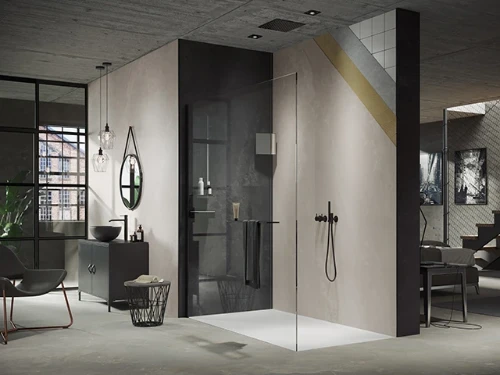 Huppe Wb EasyStyle wandbekleding 2550 x 1000 mm - Barcelona zandbeige ES010143E