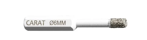 Carat ETD tegel-/natuursteenboor zeskant x 12 mm - 35 mm - droogboren ETDB012000