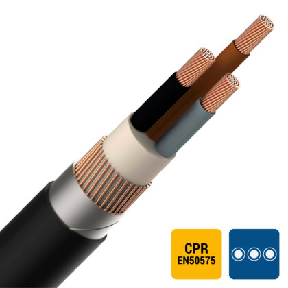 ENERGIEKABEL EXAVB energiekabel XLPE/PVC gewapend 1kV Cca s3d2a3 3X16mm² EXAVB3X16-CCA B 1000