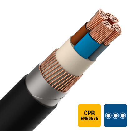 ENERGIEKABEL EXAVB energiekabel XLPE/PVC gewapend 1kV Cca s3d2a3 4X150mm² EXAVB4X150-CCA B 1000