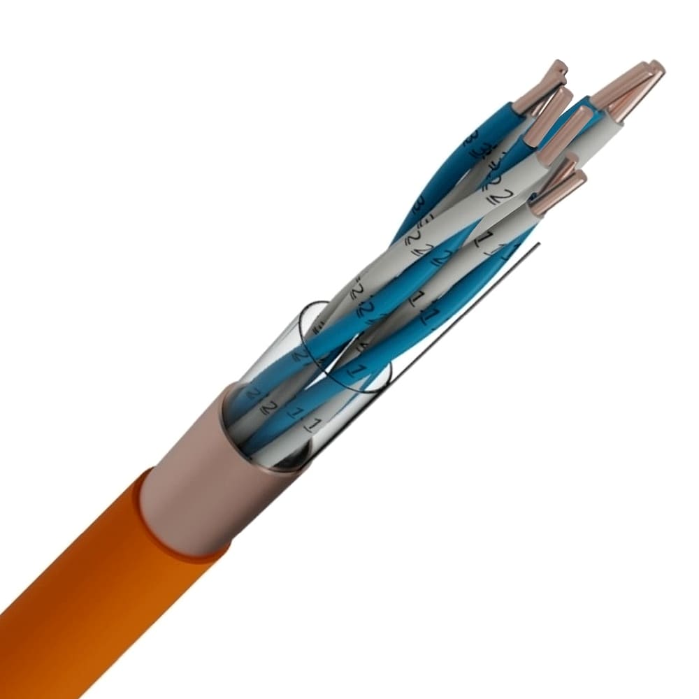 EUROSAFE EUROSAFE TELEFONIE NBN 713-020 Rf 1h30 LS0H oranje 500V 4X2X0