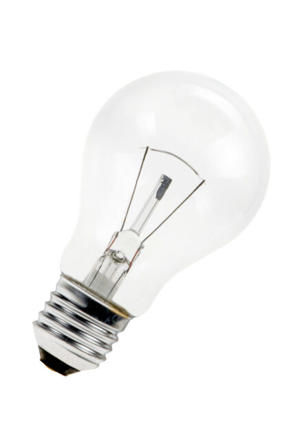 BAILEY Laagvolt Peer A60 E27 24V 60W Helder 60x108mm 1000u Gloeilamp G27024060