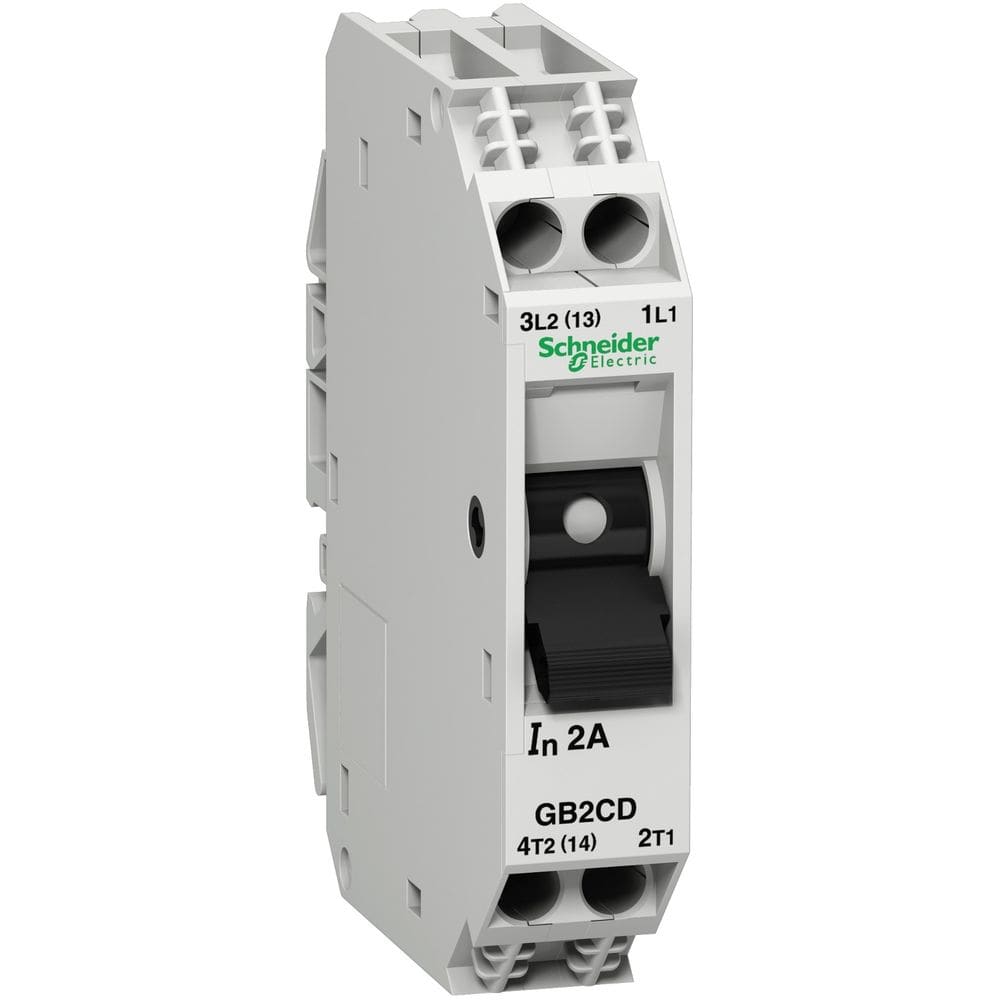 Schneider Automation Vermogenschakelaar voor stuurkring - GB2-CD - 5A - 1P+N - 1d GB2CD10