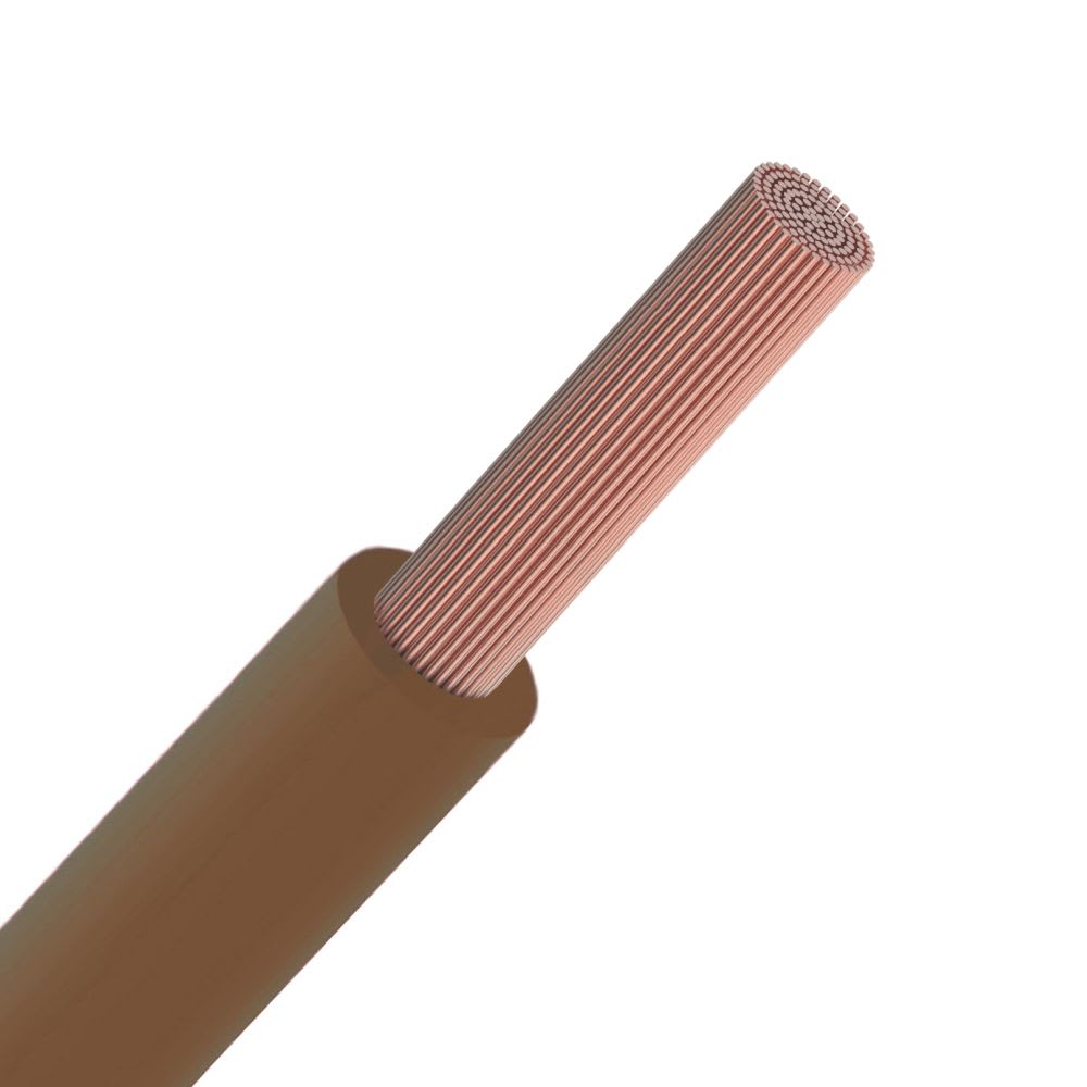INSTALLATIEKABEL VOBs H07V-K draad PVC soepel 750V Eca 70°C Bruin 2