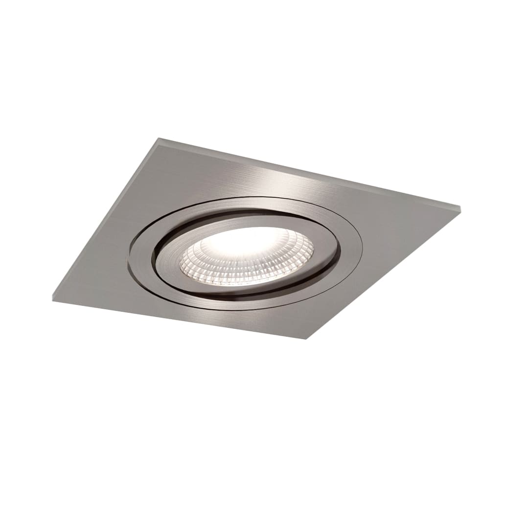 ID TO LIGHT SILVERSTONE Spot Inbouw Geborsteld aluminium Lamellen GU10 Max 50W IDTL413505ABZ